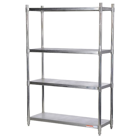 Metal Shelving Unit, 18
