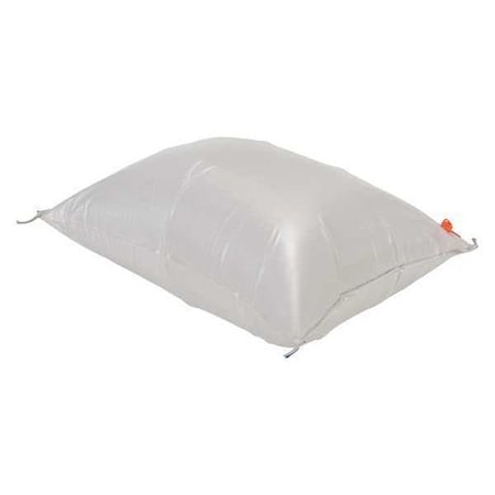 Dunnage Bag, 48 in W, 14 1/2 in L, 0.0625 in Thickness, White MPN:BAG-4836