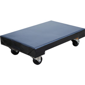 Vestil Hardwood Dolly FDOL-1624-9 with Vinyl Covered Deck 24x16 900 Lb. Cap. FDOL-1624-9