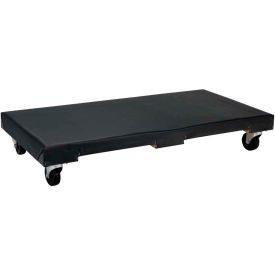 Vestil Hardwood Dolly FDOL-2448-12 with Vinyl Covered Deck 48x24 1200 Lb. Cap. FDOL-2448-12