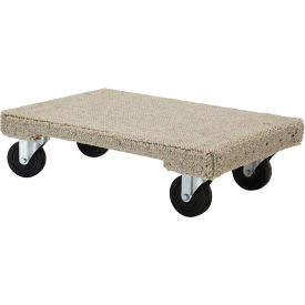 Vestil™ Hardwood Carpeted Dolly 24