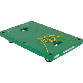 Vestil™ Polyethylene Dolly with Pull Rope 33-1/2