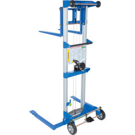 Vestil Lightweight Hand Operated Lift Truck A-LIFT-S-EHP 400 Lb. Straddle Legs A-LIFT-S-EHP