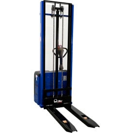Vestil™ Steel Pramac Battery Powered Fixed Fork Stacker 137