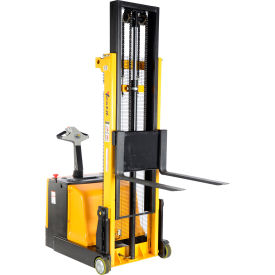 Vestil Fully Powered Counter Balanced Stacker S-CB-118 1000 Lb. Capacity S-CB-118