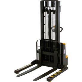 Vestil™ Steel Adjustable Double Mast Stacker Variable Speed 118