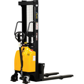 Vestil Combination Battery Powered & Hand Pump Lift Stacker SE/HP-98 98