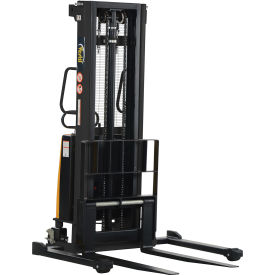 Battery Operated Lift Stacker SL-118-AA Adj. Forks Inside Adj. Legs SL-118-AA