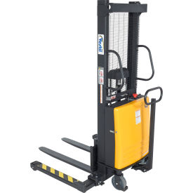 Vestil™ Steel Adjustable Stacker with Powered Lift 63