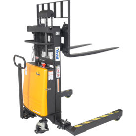 Vestil™ Steel Adjustable Stacker with Powered Lift 36