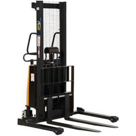 Vestil™ Steel Adjustable Stacker with Powered Lift 63