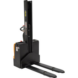 Vestil™ Narrow Mast Stacker DC Powered Fixed Fork With 62