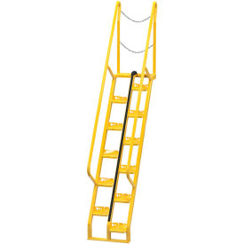 Alternating Stair 7' 12-Step Ladder 56° Angle - ATS-7-56 ATS-7-56