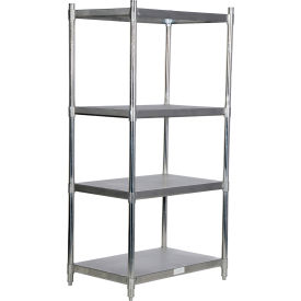 Vestil™ 4 Shelf Stainless Steel Shelving Unit 36