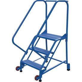 Vestil™ 3-Step 50° Tip-N-Roll Mobile Ladder 24