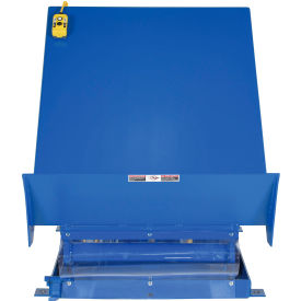 Unitilt Single Scissor Lift & Tilt Table UNI-3648-4-BLU-460-3 4000 Lb. Capacity UNI-3648-4-BLU-460-3