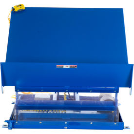 Unitilt Single Scissor Lift & Tilt Table UNI-4848-4-BLU-460-3 4000 Lb. Capacity UNI-4848-4-BLU-460-3