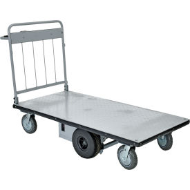 Vestil Mid-Axle Drive Motorized Electric Platform Truck EMHC-2860-1 1500 Lb. Cap. EMHC-2860-1