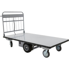 Vestil™ Steel Electric Material Handling Cart No Sides 82
