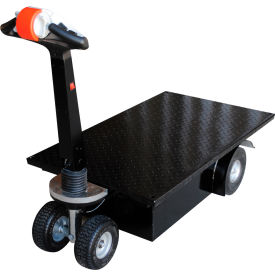 Vestil Battery Powered Traction Drive Platform Truck 750 Lb. Cap. NE-CART-1