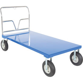 Vestil Steel Platform Cart W/ Pneumatic Wheels 100-1/2