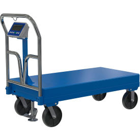 Vestil Steel Platform Truck W/ Scale 100-1/2