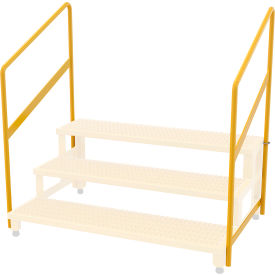 Vestil™ 3 Step Steel Hand Rail Kit for ASP Models 31-1/16