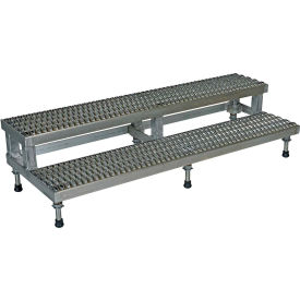 ASP-36-SS Adjustable Height Step Stand Stainless Steel 36