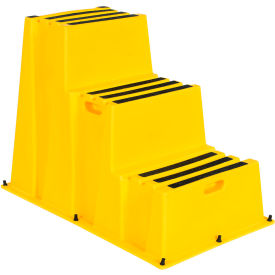 Vestil™ 3 Step Polyethylene Nestable Stool 42