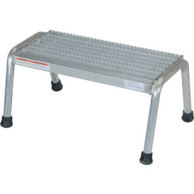 Aluminum Step Stand - 1 Step Welded - SSA-1 SSA-1