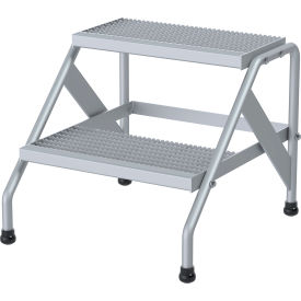 Aluminum Step Stand - 2 Step - SSA-2-KD SSA-2-KD