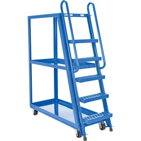 Vestil Steel Frame Cart w/3 Shelves 1000 lb. Capacity 56-1/8