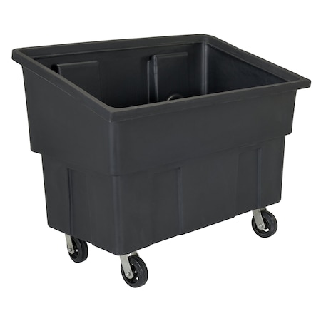Storage Tote, 30-3/4 in L x 52-1/2 in W x 42-5/16 in H, Black, Polyethylene MPN:MPT-2