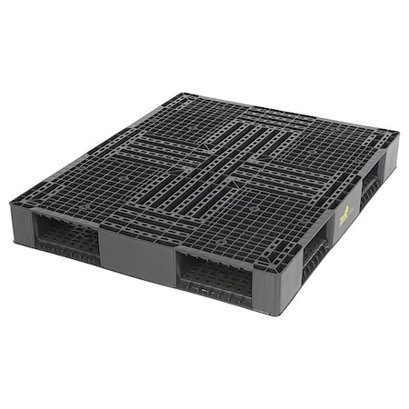 High Density Polyethylene (HDPE) Pallet, 39.125 in L, 46.875 in W, 6 H MPN:PLPB-4840