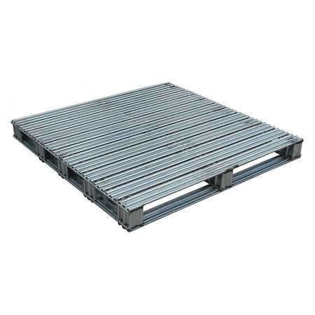Steel Pallet, 48 in L, 48 in W, 4.75 H MPN:SPL-4848
