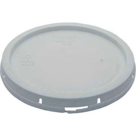 Tear-Tab Lid LID-2-PWT for 2 Gallon Open Head Pail - White LID-2-PWT