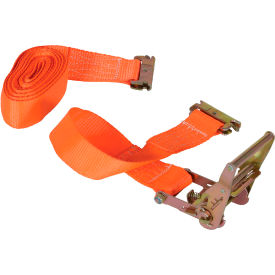 Vestil™ Polyester Ratcheting Cargo Strap with E-Clip 1200 lb. Capacity 2