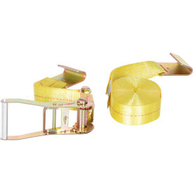 Vestil™ Polyester Ratcheting Cargo Strap with Flat Hook 3325 lb. Capacity 2
