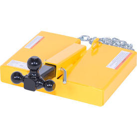 Vestil™ Fork Lift Hitch Attachment 1500 lb. Capacity Yellow FTTM-2