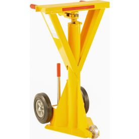 Vestil™ Ratchet Beam Trailer Stabilizing Jack Hard Rubber Wheels 40000 lb. Lifting Capacity LO-J-BEAM