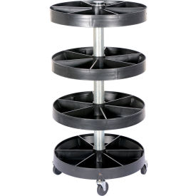 Vestil™ Plastic Portable Parts Bin 19-1/2