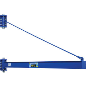 High-Ceiling Tie Rod Wall Mount Jib Crane JIB-HC-6 600 Lb. Capacity JIB-HC-6