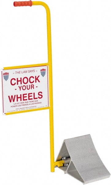 Aluminum Wheel Chock: 11-7/8