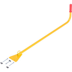 Vestil™ Steel Ergonomic Wheel Chock with Handle 8-5/8