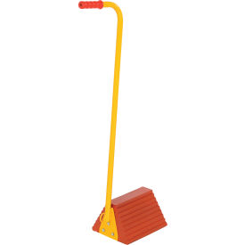Vestil™ Wheel Chock with Handle Rubber 8
