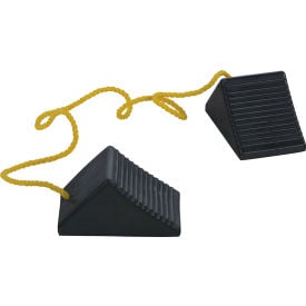 Vestil™ Wheel Chock with Rope Rubber 8