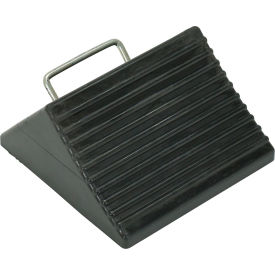 Vestil™ Molded Rubber Mini Wheel Chock 7-7/8