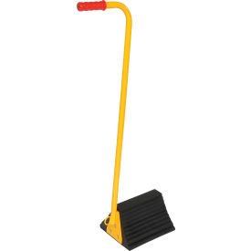 Vestil™ Wheel Chock with Handle Rubber 8