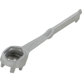 Vestil™ Drum Bung Nut Wrench Non-Sparking Cast Aluminum Silver BNW-A