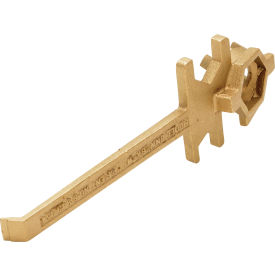 Vestil™ Straight Drum Bung Nut Wrench Non-Sparking Alloy Bronze BNW-BX-W